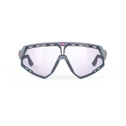 Rudy Project Defender Bril - Photochromic Lens - Glacier Matte - Bumpers Avio/ImpactX 2 Laser Purple