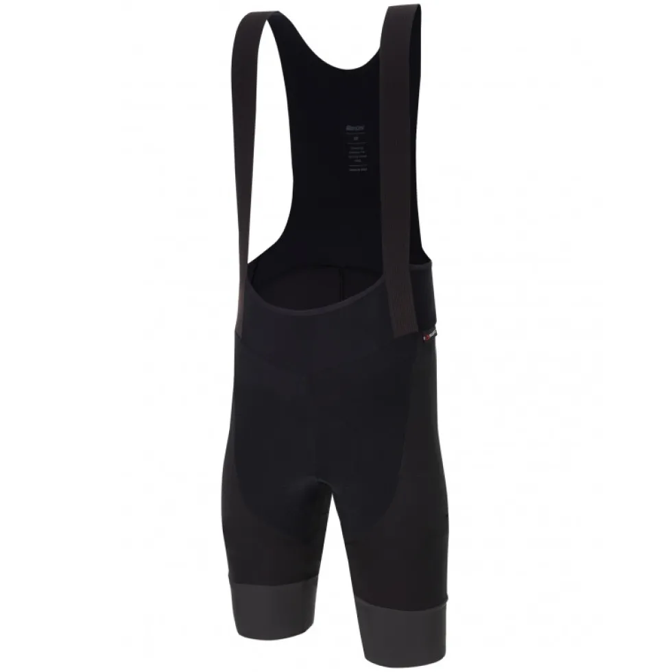 Santini Adapt Shell Fietsshort met Bretels Heren SP1071GITADAPTSHEL - zwart NE