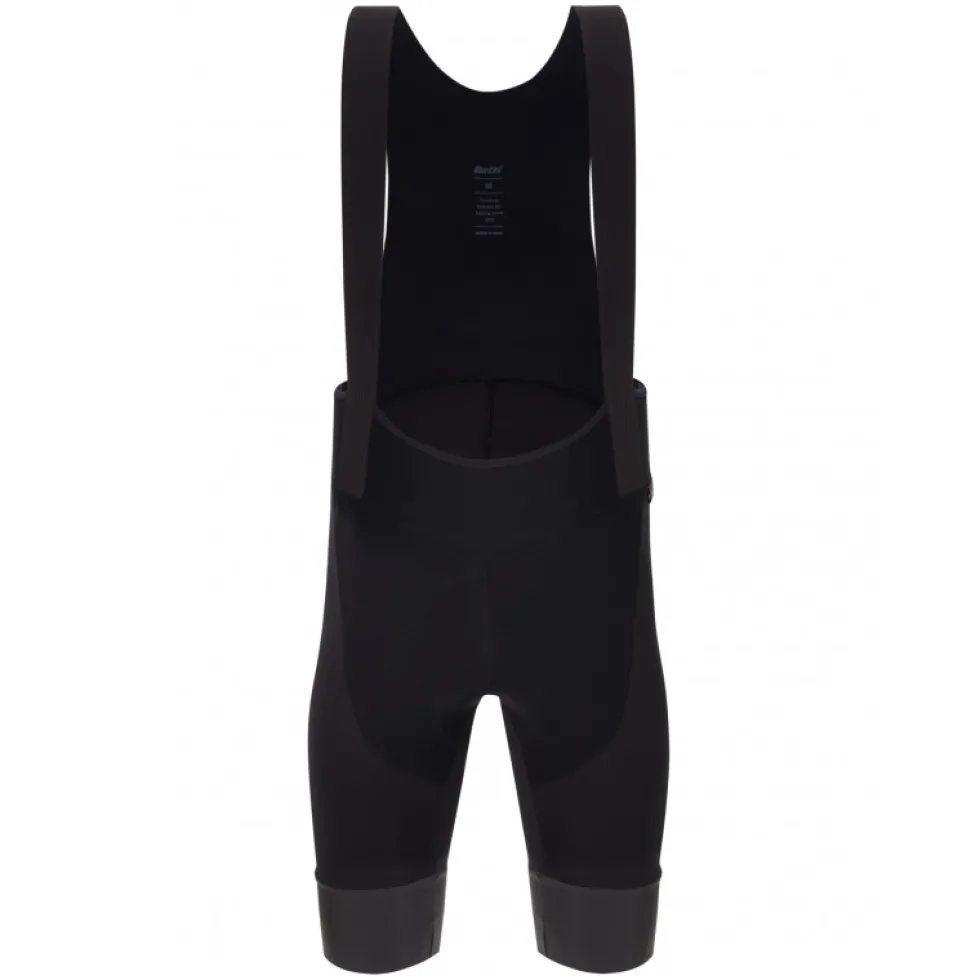 Santini Adapt Shell Fietsshort met Bretels Heren SP1071GITADAPTSHEL - zwart NE