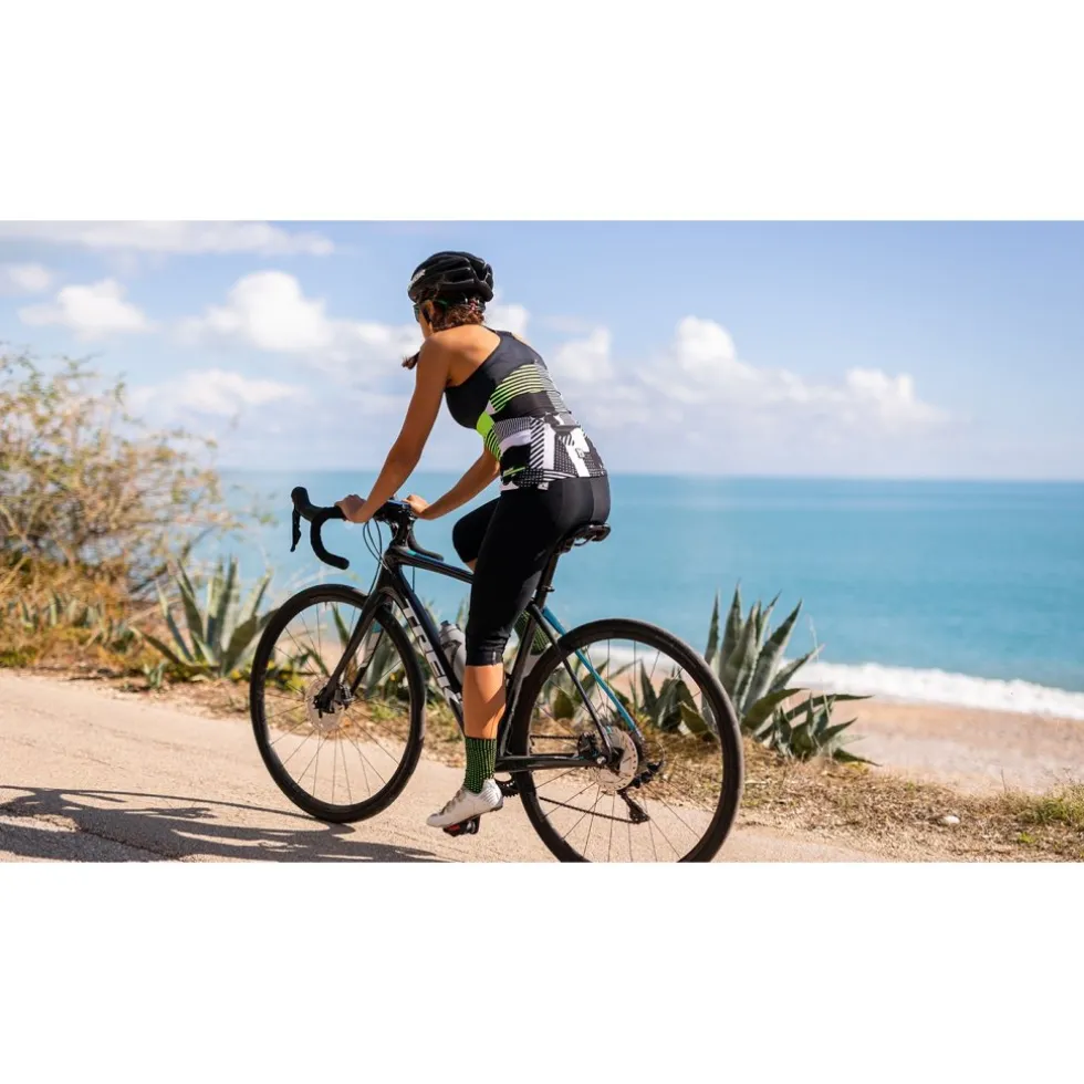 Santini Alba 3/4 Tight Dames 2S134GILALBA - zwart NE