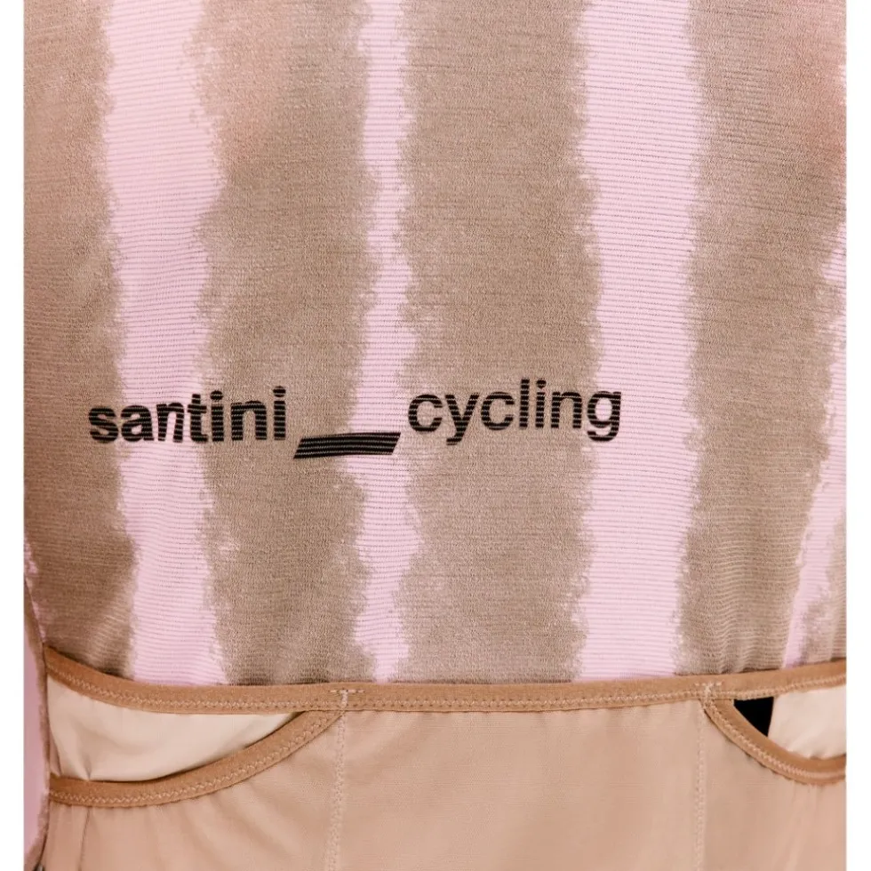Santini Bambu Fietsshirt met Korte Mouwen Dames 5S940L75CBAMBU - sky blue AZ