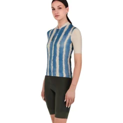 Santini Bambu Fietsshirt met Korte Mouwen Dames 5S940L75CBAMBU - sky blue AZ