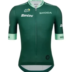 Santini Best Sprinter Fietsshirt met Korte Mouwen Heren - Tour de France邃