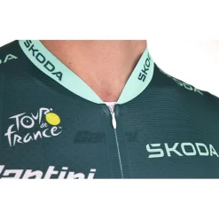 Santini Best Sprinter Fietsshirt met Korte Mouwen Heren - Tour de France邃