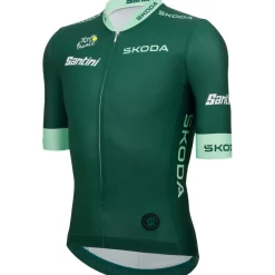 Santini Best Sprinter Fietsshirt met Korte Mouwen Heren - Tour de France邃