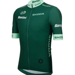 Santini Best Sprinter Fietsshirt met Korte Mouwen Heren - Tour de France邃