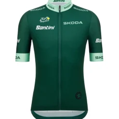 Santini Best Sprinter Fietsshirt met Korte Mouwen Heren - Tour de France邃