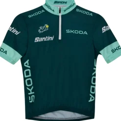 Santini Best Sprinter Fietsshirt met Korte Mouwen Kinder - Tour de France邃