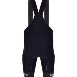 Santini Bianchi Milano Classic Fietsshort met Bretels Heren BI1075GBCLASS - zwart NE
