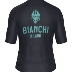 Santini Bianchi Milano Classic Fietsshirt met Korte Mouwen Heren BI97175CCLASS - grijs GR