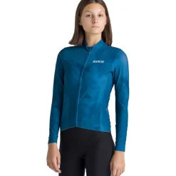 Santini Bianchi Milano Classic Fietsshirt met Lange Mouwen Unisex BI216075CCLASS - teal TE