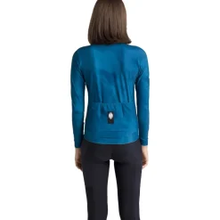 Santini Bianchi Milano Classic Fietsshirt met Lange Mouwen Unisex BI216075CCLASS - teal TE