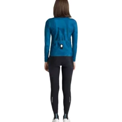 Santini Bianchi Milano Classic Fietsshirt met Lange Mouwen Unisex BI216075CCLASS - teal TE