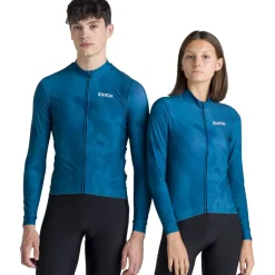 Santini Bianchi Milano Classic Fietsshirt met Lange Mouwen Unisex BI216075CCLASS - teal TE
