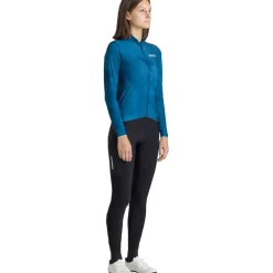 Santini Bianchi Milano Classic Fietsshirt met Lange Mouwen Unisex BI216075CCLASS - teal TE