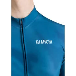 Santini Bianchi Milano Classic Fietsshirt met Lange Mouwen Unisex BI216075CCLASS - teal TE
