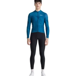Santini Bianchi Milano Classic Fietsshirt met Lange Mouwen Unisex BI216075CCLASS - teal TE