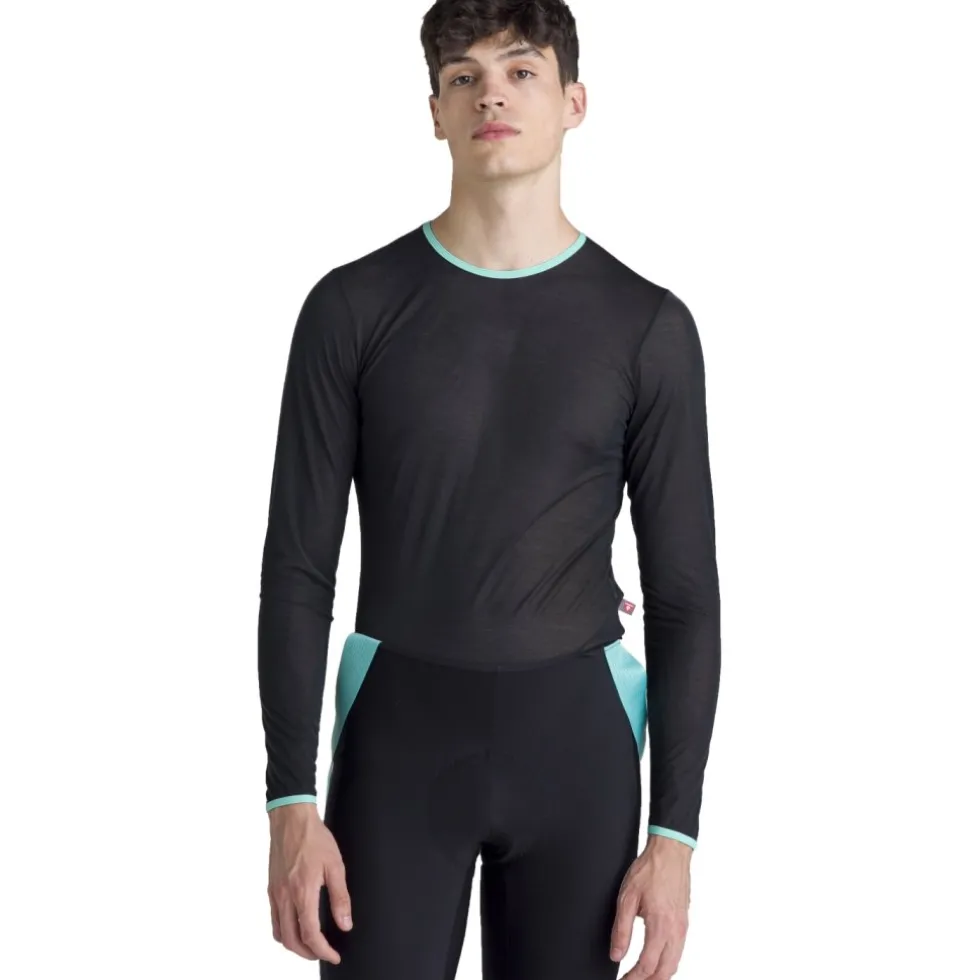 Santini Bianchi Milano Core Hemd met Lange Mouwen Unisex BI005GLLCORE - celeste CE