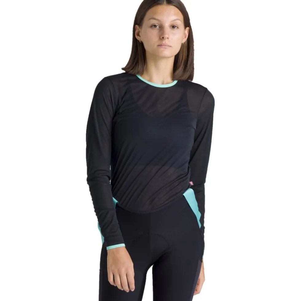 Santini Bianchi Milano Core Hemd met Lange Mouwen Unisex BI005GLLCORE - celeste CE
