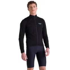 Santini Bianchi Milano Rainshell Regenjas Unisex BI52275BRSHEL - zwart NE
