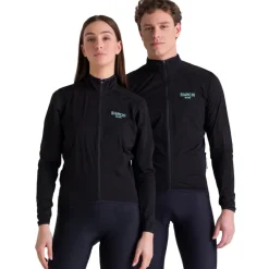 Santini Bianchi Milano Rainshell Regenjas Unisex BI52275BRSHEL - zwart NE