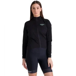 Santini Bianchi Milano Rainshell Regenjas Unisex BI52275BRSHEL - zwart NE