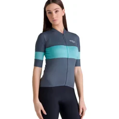 Santini Bianchi Milano Race Fietsshirt met Korte Mouwen Unisex BI97175CRACE - grijs GR