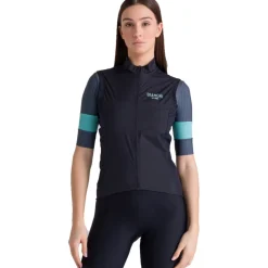 Santini Bianchi Milano Windshell Windvest Unisex BI54575BWSHEL - zwart NE
