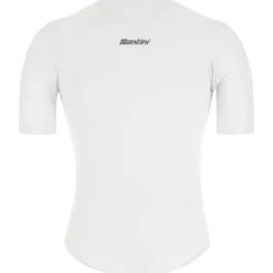 Santini Delta Baselayer met Korte Mouwen Heren BM001GLLDELTA - wit BI