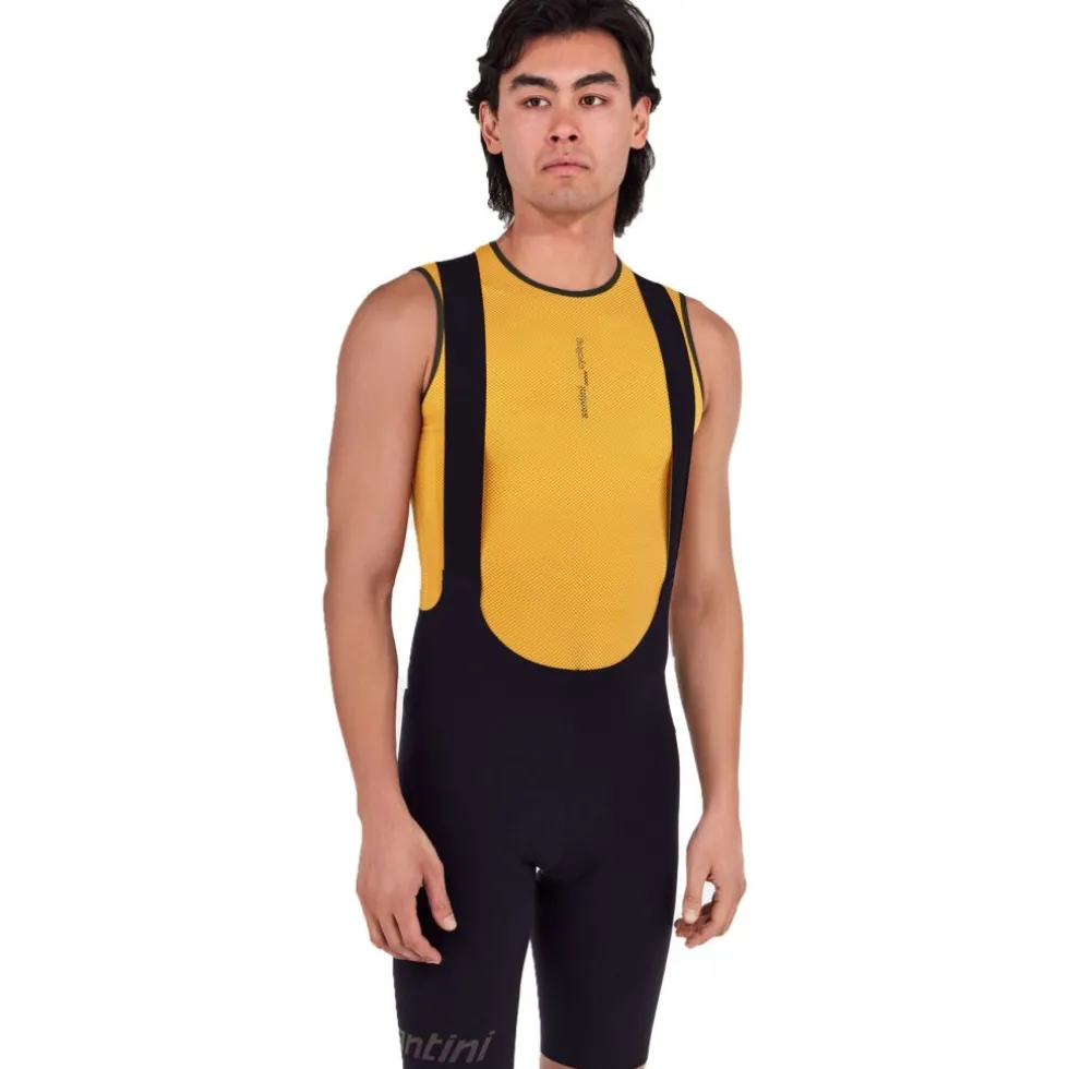 Santini Delta Hemd zonder Mouwen Heren BM002GLLDELTA - geel GI