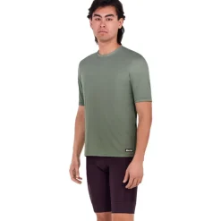 Santini Delta Line Tech T-Shirt Heren 5S499GLLDELTALINE - military green VM