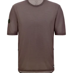 Santini Delta Line Tech T-Shirt Heren 5S499GLLDELTALINE - chocolate CC
