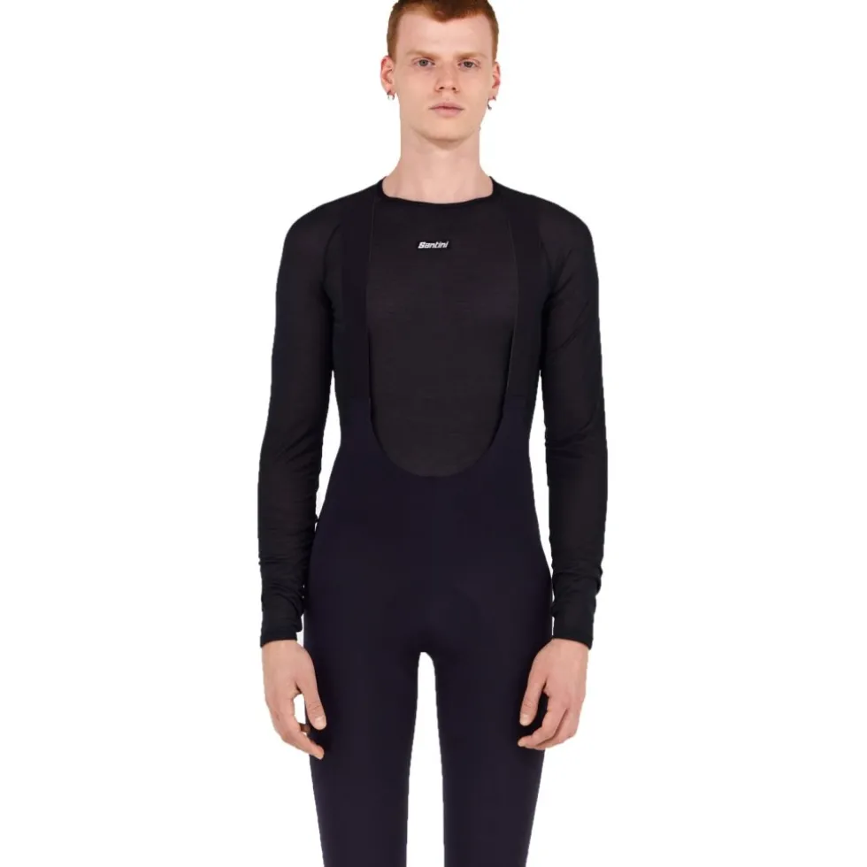 Santini Dry Hemd met Lange Mouwen Unisex BM005GLLDRY2R - zwart NE
