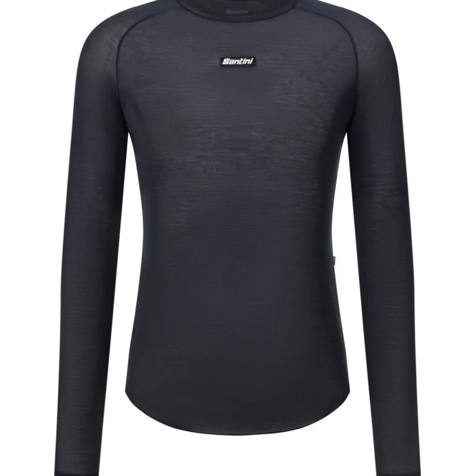 Santini Dry Hemd met Lange Mouwen Unisex BM005GLLDRY2R - zwart NE