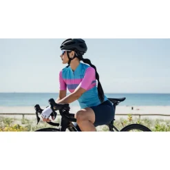 Santini Eco Sleek Bengal Fietsshirt met Korte Mouwen Dames 4S940L75CESLK4BEN - groen VE