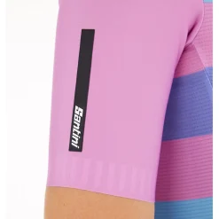 Santini Eco Sleek Bengal Fietsshirt met Korte Mouwen Dames 4S940L75CESLK4BEN - groen VE