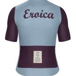 Santini Eroica Borgo Fietsshirt met Korte Mouwen Unisex ER97175CBORG - sky blue AZ
