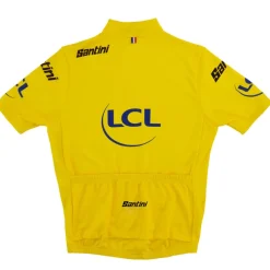 Santini General Classification Leader Fietsshirt met Korte Mouwen Kinder - Tour de France邃