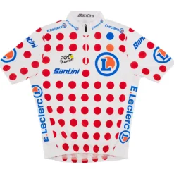 Santini GPM Leader Fietsshirt met Korte Mouwen Kinder - Tour de France邃