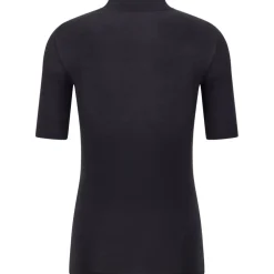 Santini Lana Hemd met Korte Mouwen Unisex BM001GLLN2S - zwart NE