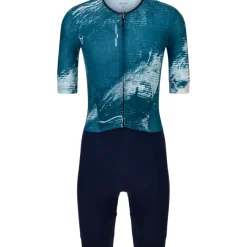 Santini Leaf Mot Trisuit Heren 6T774IMGLEAFMOT - teal TE