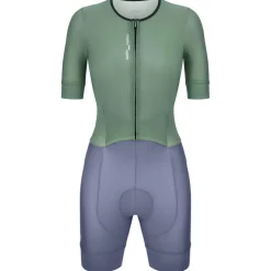 Santini Leaf Racebody Dames 5T774LIMGLEAF - acqua