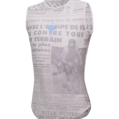 Santini Maillot Jaune M.Ventoux Hemd zonder Mouwen Heren- Tour de France邃