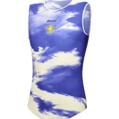 Santini Paris Nice Technical Hemd zonder Mouwen Heren RE002GLL25PN - Print