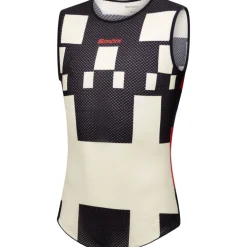 Santini Paris Roubaix Sleeveless Technical Hemd zonder Mouwen Heren RE002GLLGIBUS - Print
