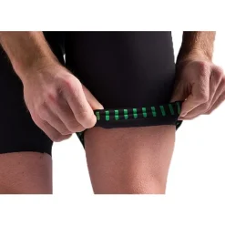Santini Plush Fietsshorts met Bretels Heren 3S1177GITPLUSH - zwart