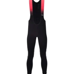 Santini Prime Thermofleece Winter Fietsbroek met Bretels Heren 6W1180GITPRIME - zwart NE