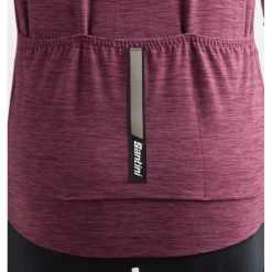 Santini Pure Cycling Fietsshirt met Lange Mouwen Heren 4W216075PURE - zwart NE