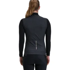 Santini Pure Fietsshirt met Lange Mouwen Dames 4W216175PURE - zwart NE