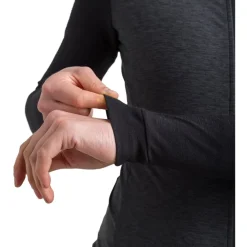 Santini Pure Fietsshirt met Lange Mouwen Dames 4W216175PURE - zwart NE